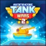 Постер игры Пылкие Танковые войны 2 | Stick Tank Wars 2